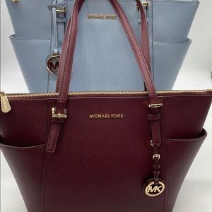 ❌SOLD❌Michael Kors Charlotte Tote Bag Purse. Set of 2